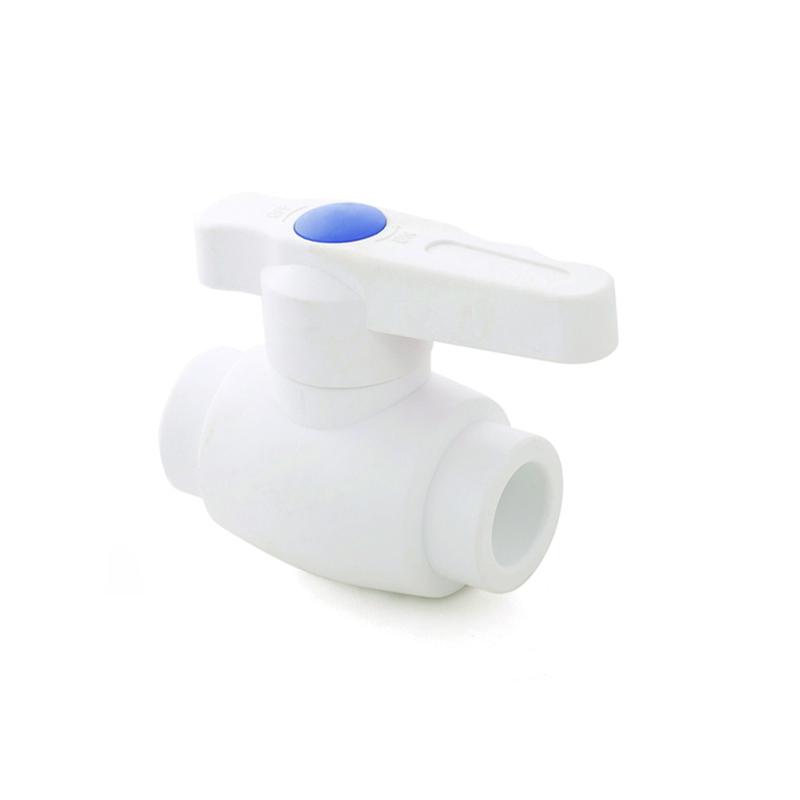 Кран шаровой стандартный проход PPR 63 бел. RTP 17502