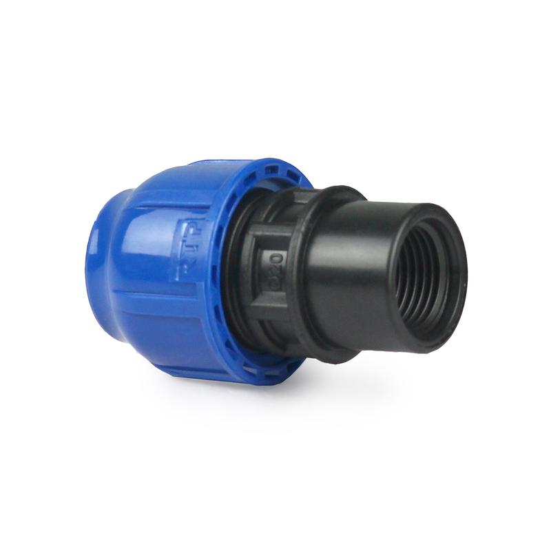 Муфта компрессионная внутр. резьба PN10 d63х1дюйм для ПЭ труб RTP 22063