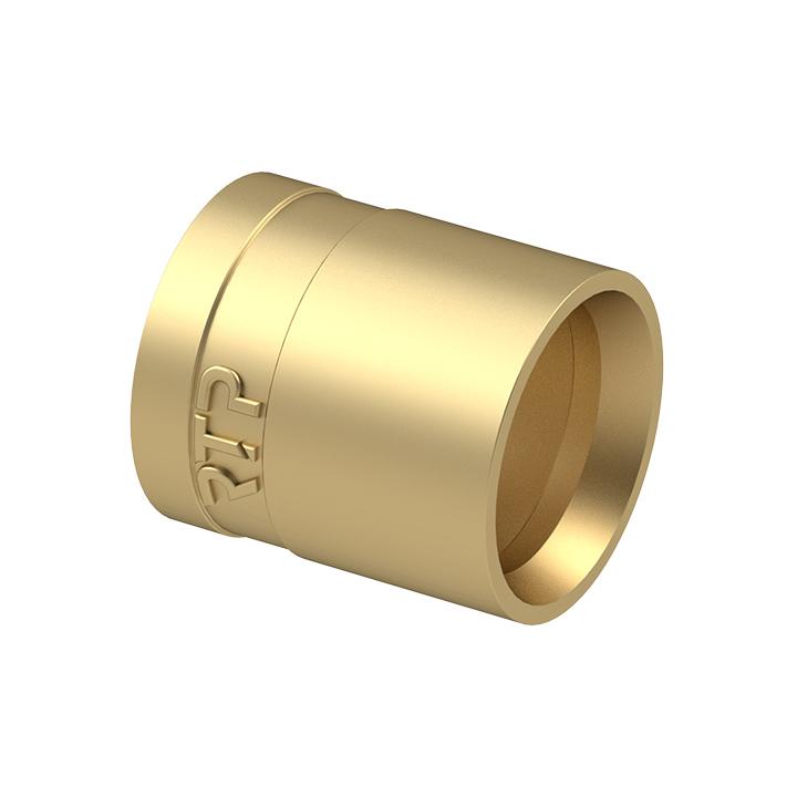 Гильза аксиальная 16 латунь желт. RTP 28336