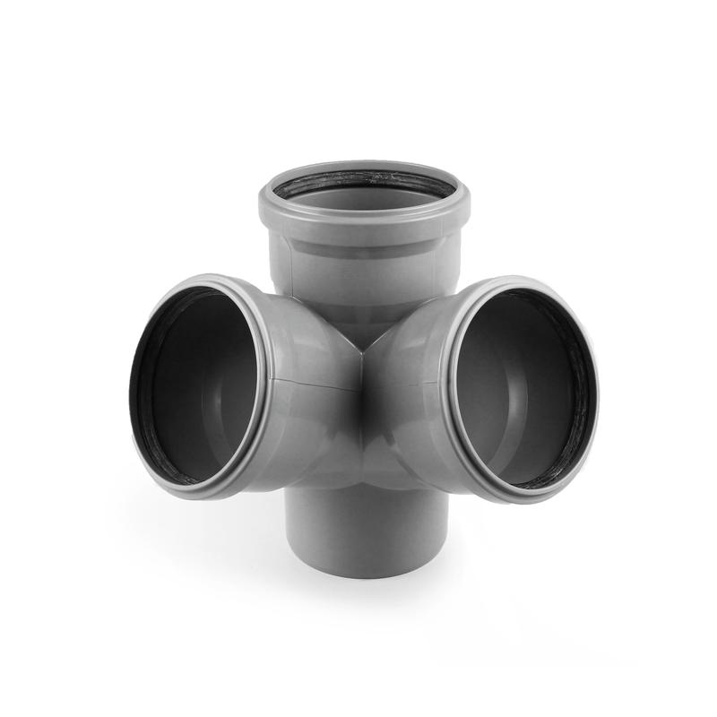 Крестовина двухплоскостная ВК ПП 110/110/110х67 G сер. RTP 33474