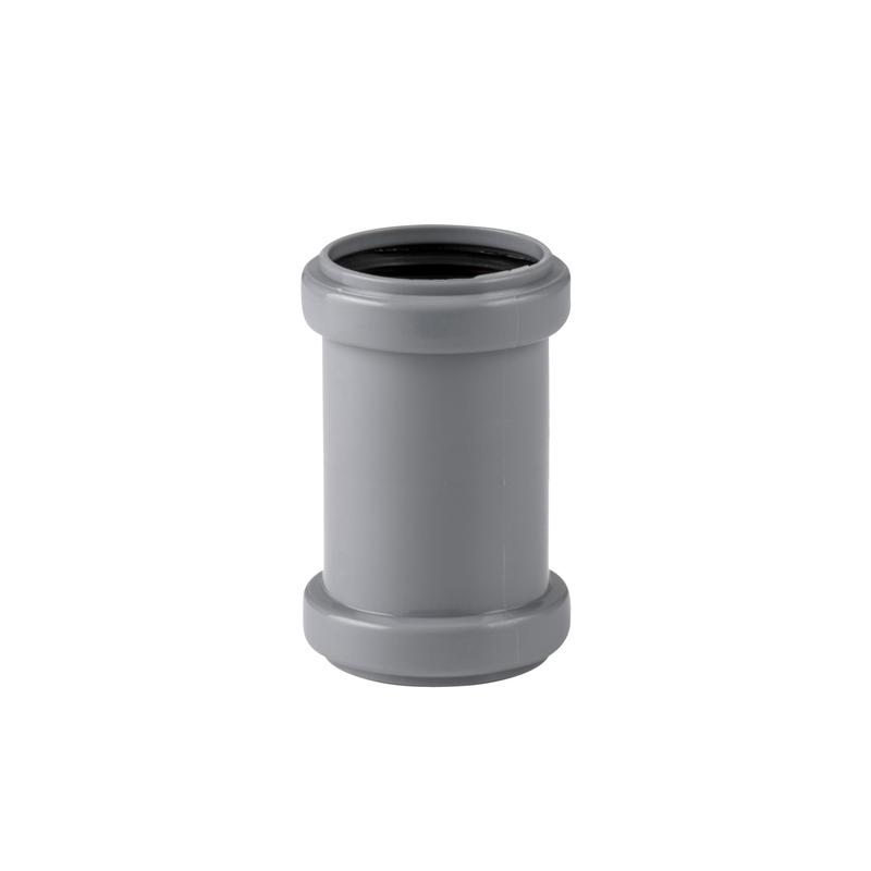 Муфта соединительная ВК ПП 40 с перегородкой сер. RTP 36351