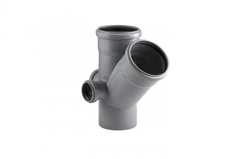 Крестовина двухплоскостная левая/тыл ВК ПП 110/110/50/50х45 сер. RTP 36533