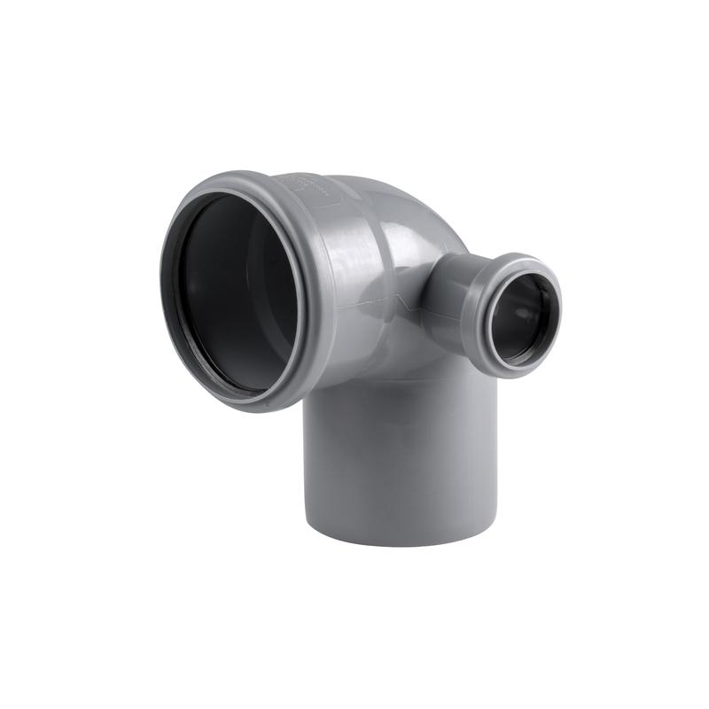 Отвод правый ВК ПП 110/50х87 сер. RTP 36680