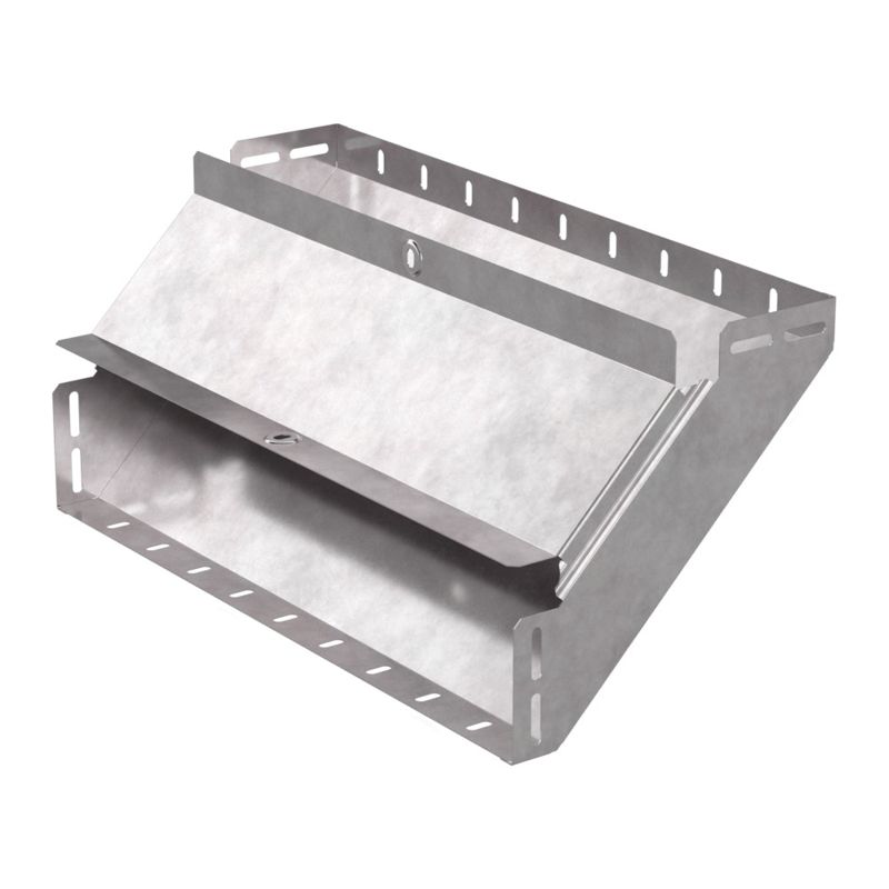 Угол для лотка вертикальный внутренний 90град. 500х100 с крышкой Стандарт Промрукав PR16.0606