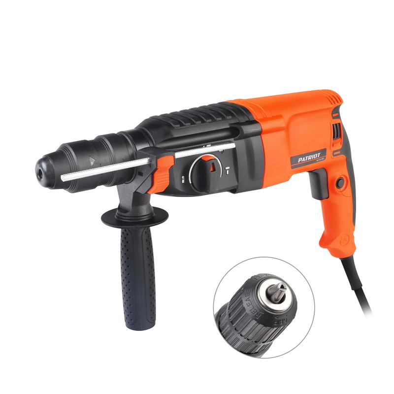 Перфоратор RH 282Q 1075Вт 4900уд/мин 1300об/мин 3.3Дж PATRIOT 140301283