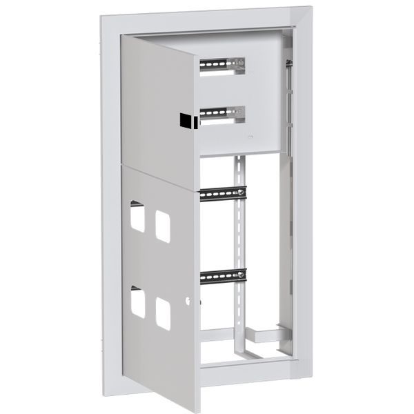 Щит этажный 4кв. без слабот. отсека (1000х650х150) Basic EKF mb28-v-4r