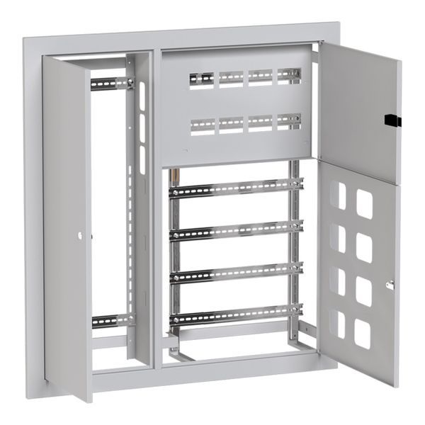 Щит этажный 8кв. слаботочка слева (1000х950х150) Basic EKF mb28-v-8z