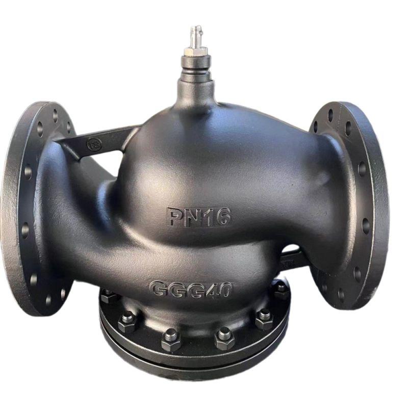 Клапан регулирующий 2-ход фланц PN16 DN200 450куб.м/ч -20…+130град.C SE VGF200