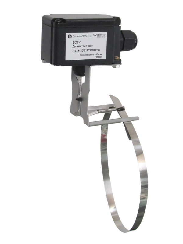 Датчик температуры контактный -10...+110град.C PT1000 50…100мм IP65 SE SCTP