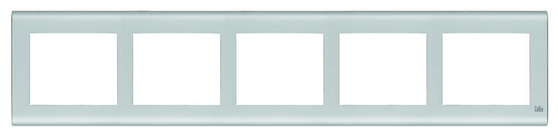 Рамка 5-м горизонт. матов. хром Cellia Makel 2348705