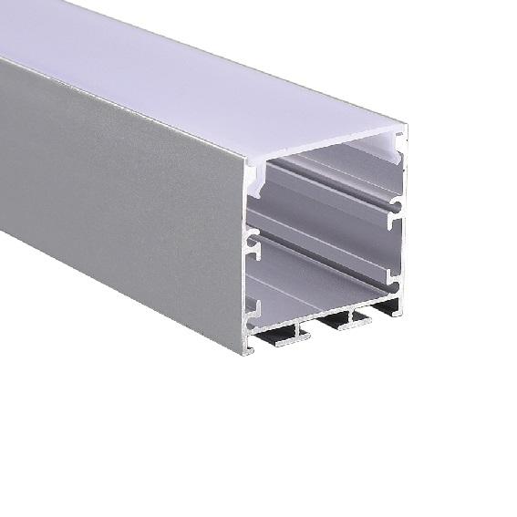 Профиль накладной PAL 3535 L2000 в комплекте: 2 глухих заглушки; рассеив. матов.; 4 клипсы крепежных JazzWay 5049925