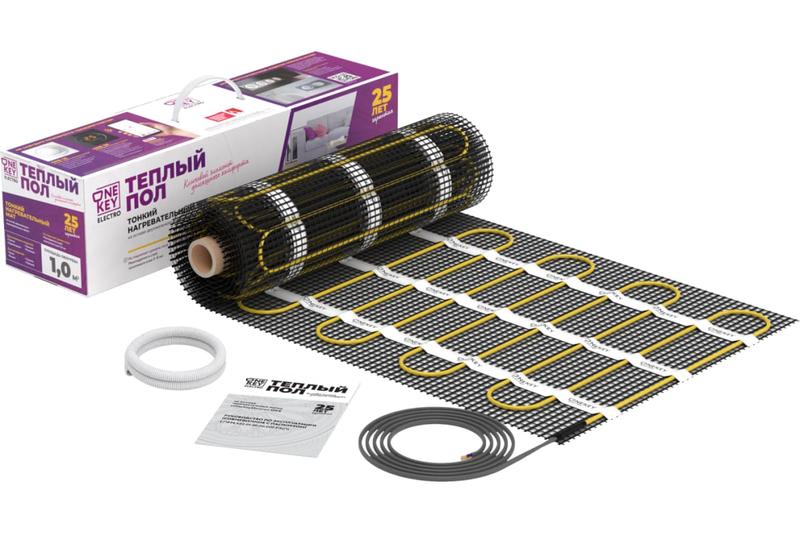 Комплект "Теплый пол" (мат) OKE-300-2.00 OneKeyElectro 2284474
