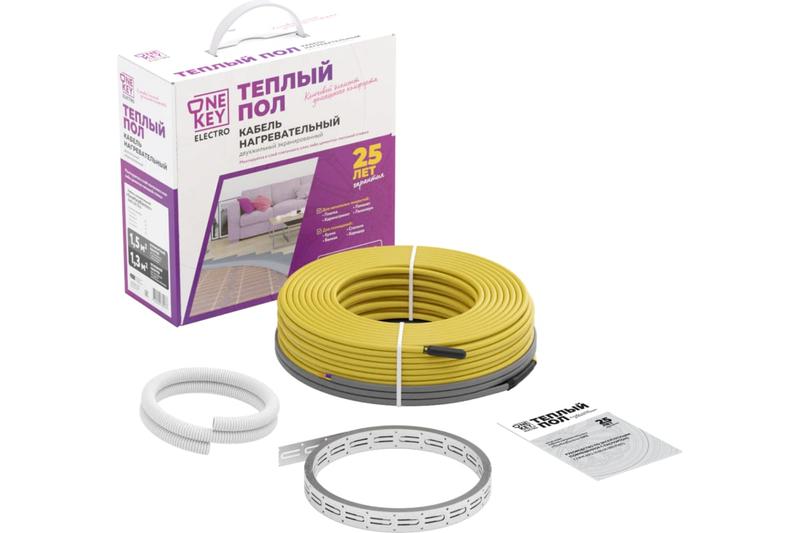 Комплект "Теплый пол" (кабель) OKE-1500-105.0 OneKeyElectro 2286622