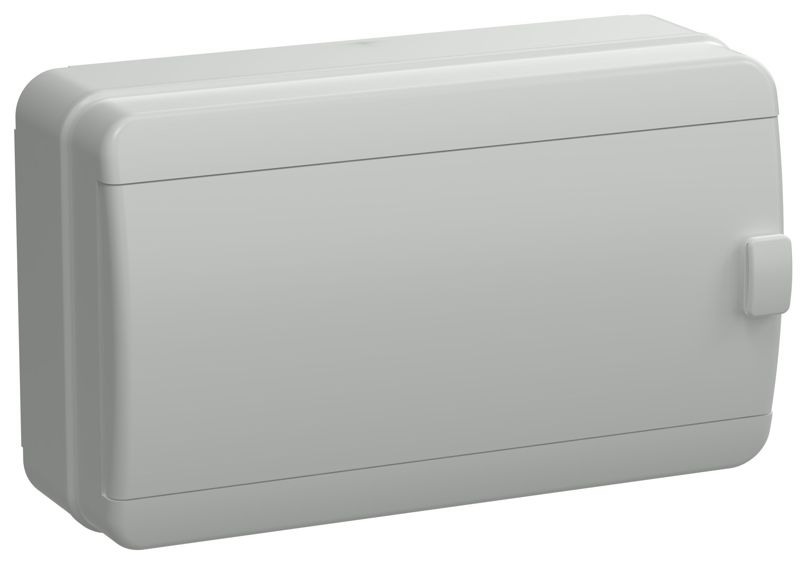 Корпус КМПн-12 TEKFOR IP65 сер. непрозр. дверь пластик. IEK TF5-KP73-N-12-65-K03-K03