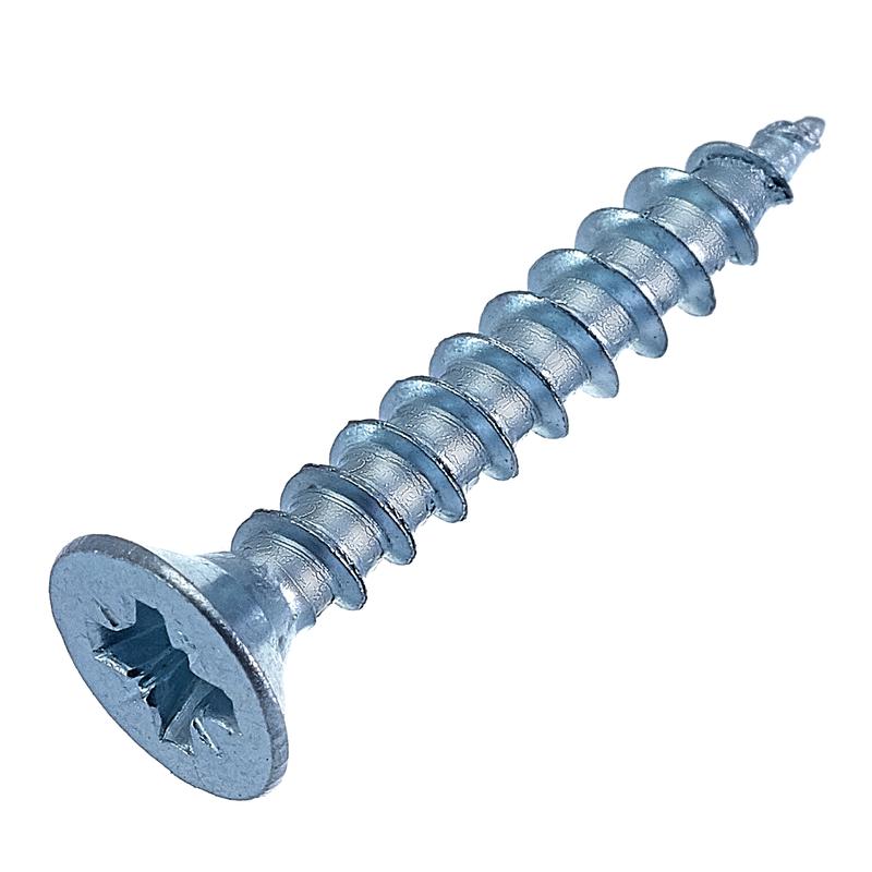 Шуруп универс. 4.5х70 потайной цинк. (уп.3000шт) бел. СТРОЙМЕТИЗ ШУ45070Б3