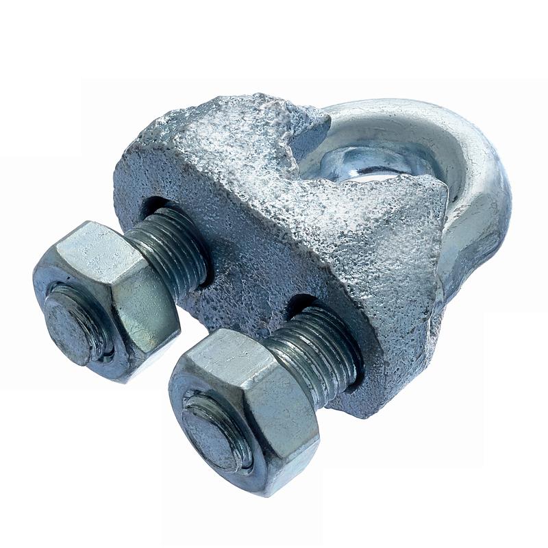 Зажим троса 6мм DIN741 (уп.75шт) СТРОЙМЕТИЗ UTORM401003 8