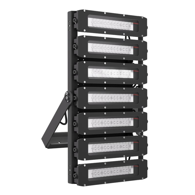 Прожектор светодиодный LAD LED R700-7-PC-60-750-D48-700L1 ST 700Вт IP67 5000К 230В CRI70 КСС типа "Г" крепление на лире ЛАДзавод LADR77PC60750D48700L1ST