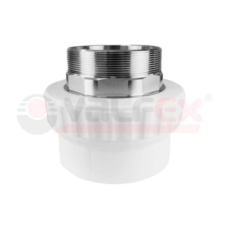 Муфта переходная с наружной резьбой 63х2дюйм под ключ (8/4) VALFEX 10135063