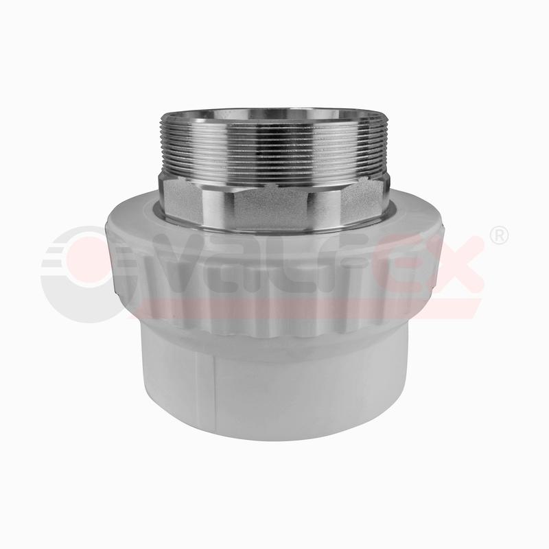 Муфта переходная с наружной резьбой 50х2дюйм под ключ (8/4) сер. VALFEX 10135150Г