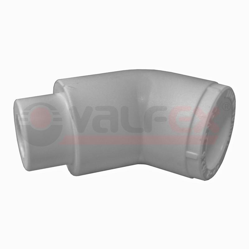 Угол переходной 90град. 32х20 (200/50) сер. VALFEX 10116132Г