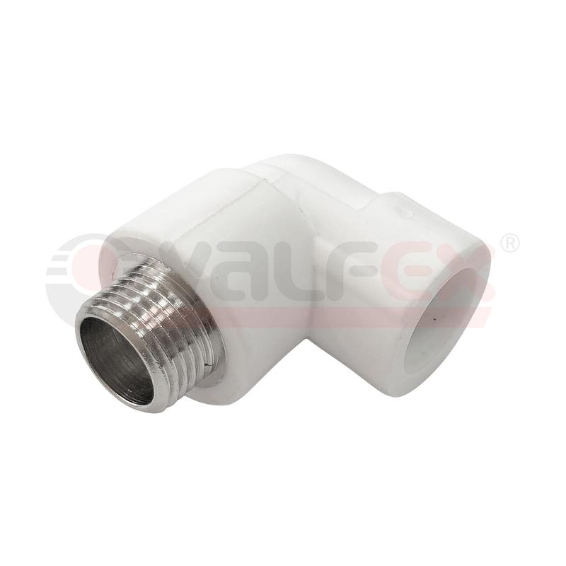 Угольник переходной с наружной резьбой 20х1/2дюйм PRO (125/25) VALFEX 10126020-PRO