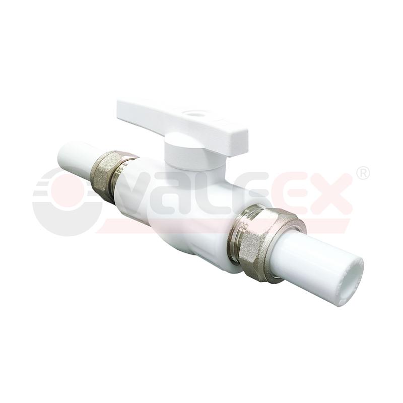 Кран шаровой 25х1дюйм полнопроходной с двусторонним разъемным соед. (20/5) сер. VALFEX 20246025Г