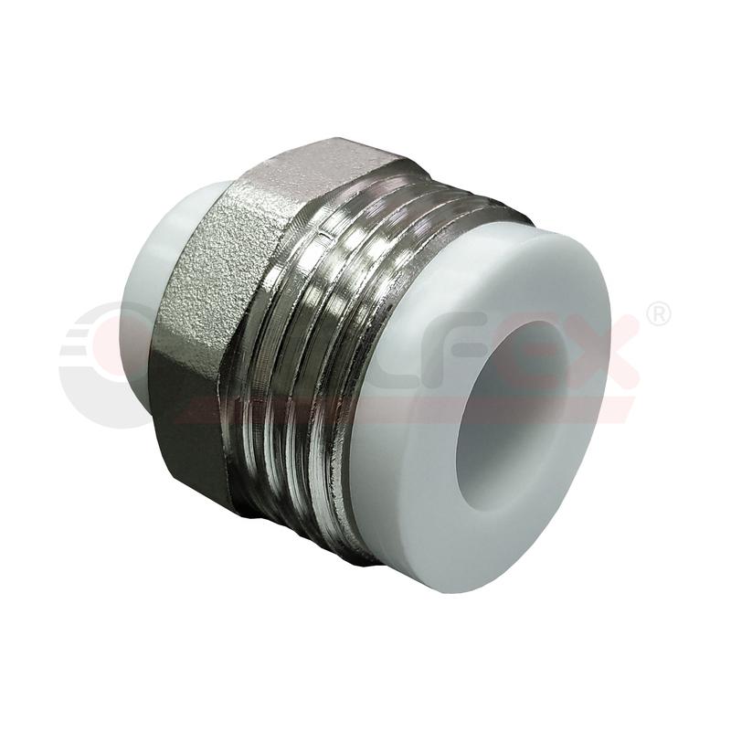 Штуцер НР 25х1дюйм (160/40) сер. VALFEX 10134025Г