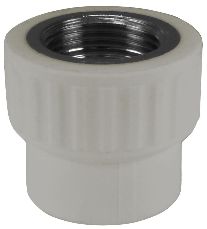 Муфта переходная с внутренней резьбой 25х1дюйм (60/15) сер. VALFEX 10129225Г