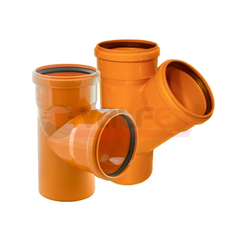 Тройник 45град. 160-110 рыжий (8) VALFEX 33160110