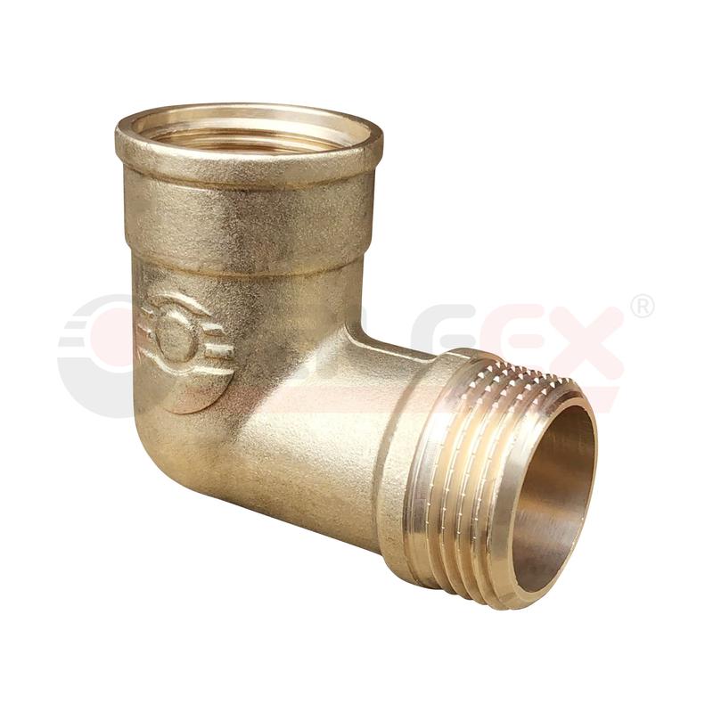 Угольник с переходом на наружнуюю резьбу ВР-НР 3/4дюйм (60/10) VALFEX VF.092.L.034