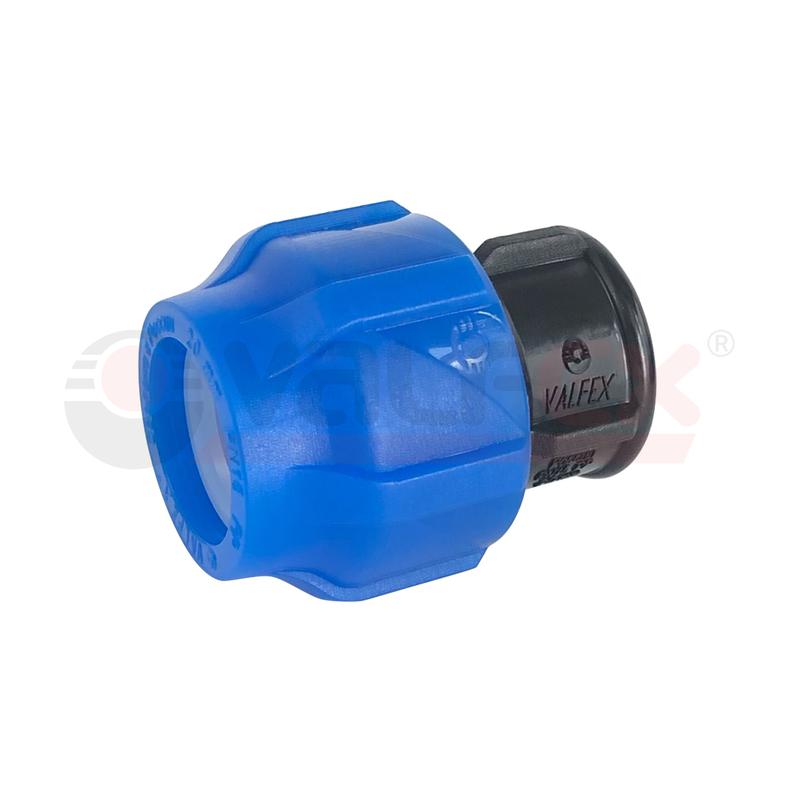 Муфта компрессионная соединительная с наружной резьбой 20х3/4дюйм (270/45) VALFEX 121001122120