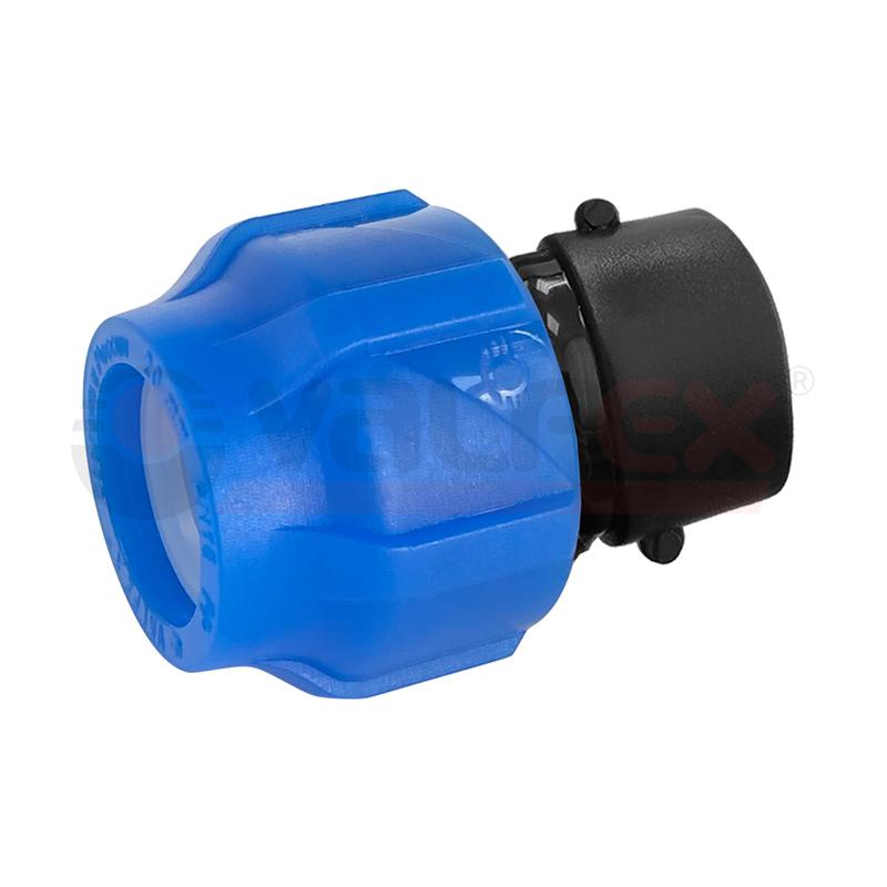 Муфта компрессионная соединительная с внутренней резьбой 25х3/4дюйм (150/30) VALFEX 121001225034