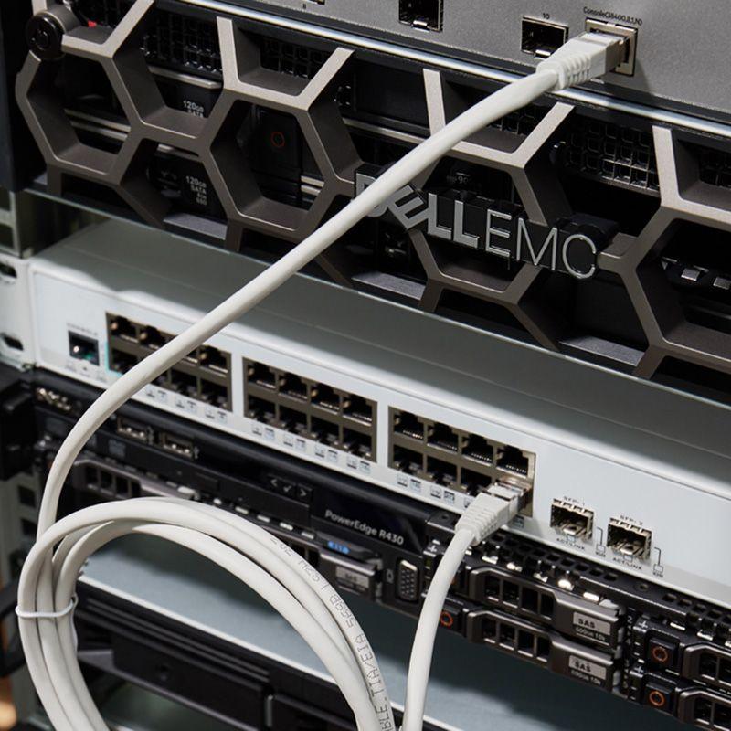 Патч-корд F/UTP кат.5e RJ45-RJ45 LSZH экранир. 2м сер. Rexant 18-8005-1