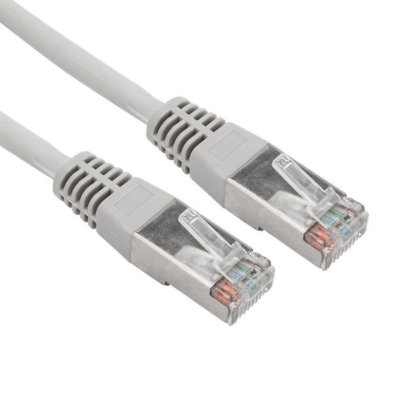 Патч-корд F/UTP кат.5e RJ45-RJ45 LSZH 5м сер. Rexant 18-8007-1