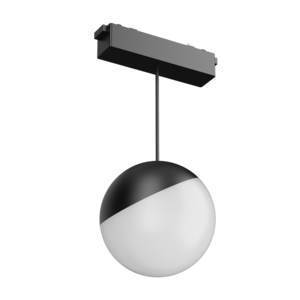 Светильник светодиодный Sphere d100 для магнитной системы Galakti 122x100x223 6Вт 3000К CRI>93 трековый подвесной черн. VARTON V1-R1-97007-93000-2000630