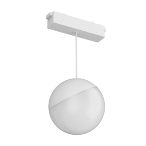 Светильник светодиодный Sphere d100 для магнитной системы Galakti 122x100x223 6Вт 4000К CRI>93 трековый подвесной бел. VARTON V1-R1-07007-93000-2000640