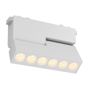 Светильник светодиодный Comfort/R L122 для магнитной системы Galakti 122х26х80 6Вт 4000К 24град. CRI>90 трековый линейный бел. VARTON V1-R0-0R158-91L10-2000640