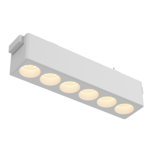 Светильник светодиодный Comfort L122 для магнитной системы Galakti 122х26х24 6Вт 4000К 24град. CRI>90 трековый линейный бел. VARTON V1-R0-00158-91L10-2000640