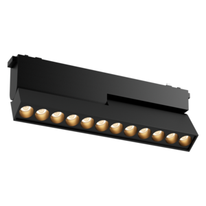 Светильник светодиодный Comfort/R L230 для магнитной системы Galakti 230х26х80 12Вт 4000К 24град. CRI>90 трековый линейный черн. VARTON V1-R0-9R159-91L10-2001240