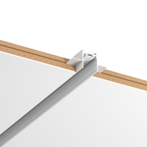 Шинопровод магнитный встраиваемый в гипсокартон 1м для магнитной системы Galakti бел. VARTON V4-R7-00.RG23.TRK-0010