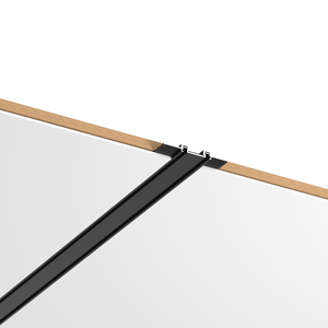 Шинопровод магнитный встраиваемый 2м для магнитной системы Galakti черн. VARTON V4-R7-09.R023.TRK-0020