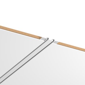 Шинопровод магнитный встраиваемый 1м для магнитной системы Galakti бел. VARTON V4-R7-00.R023.TRK-0010