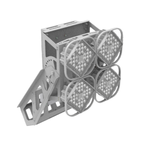 Прожектор светодиодный AirQub Sport TV 280Вт 5700К 10град. VARTON V1-P0-702X2-04L27-6528057