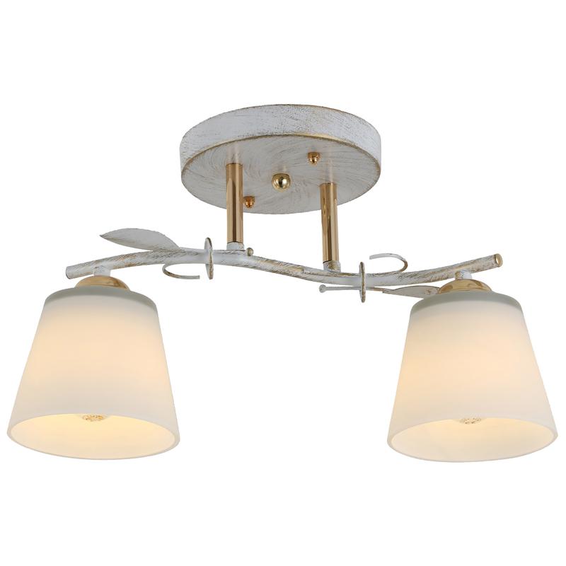 Люстра PADOVA 2хE27 370х145х230мм потолочная метал. бел. Ritter 52510 3