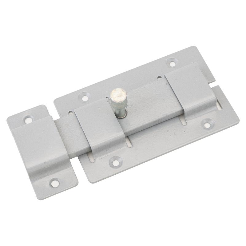 Засов ЗД-02 металлик плоский сер. Секрет Киров 2 832