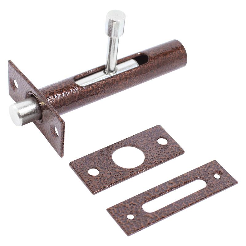 Засов ЗД-05 антик медь врезной Секрет Киров 14 009