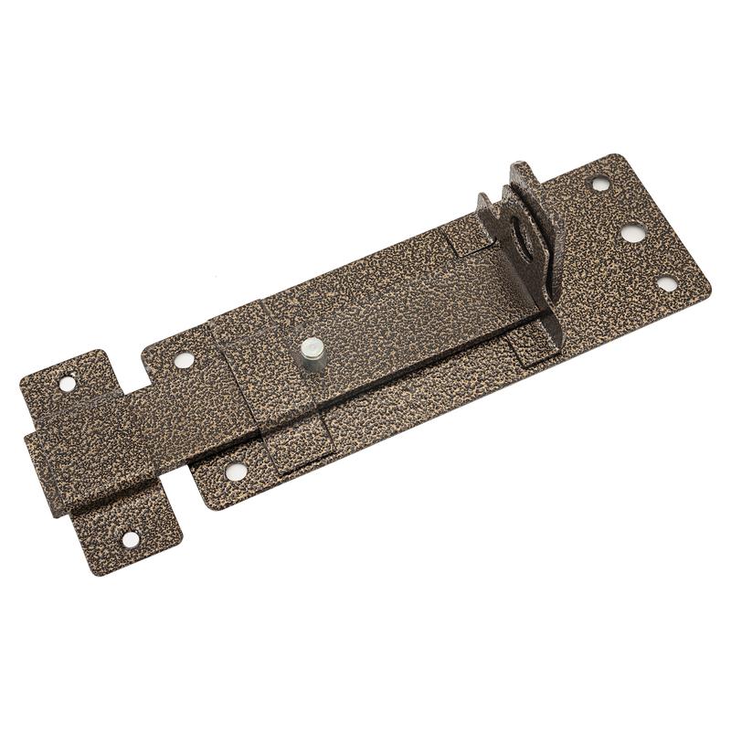 Засов ЗД-13 с проушиной антик бронз. Секрет Киров 2 856