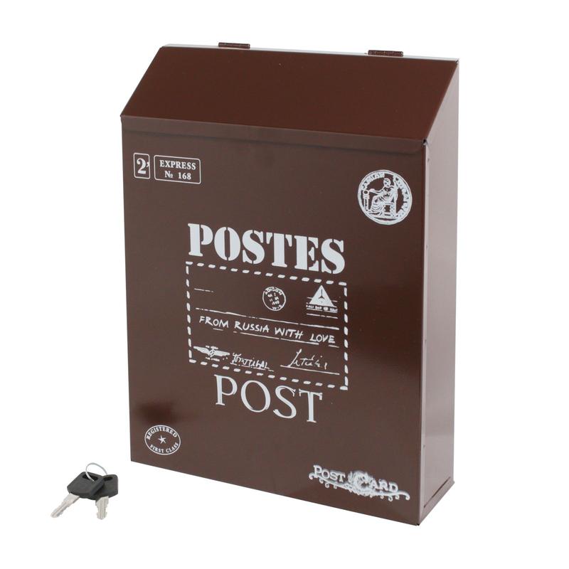 Ящик почтовый №3010 шоколадно-корич. Аллюр 16 602