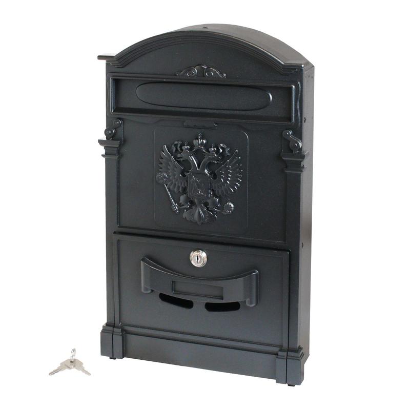 Ящик почтовый №4011 "Герб" черн. Аллюр 15 488