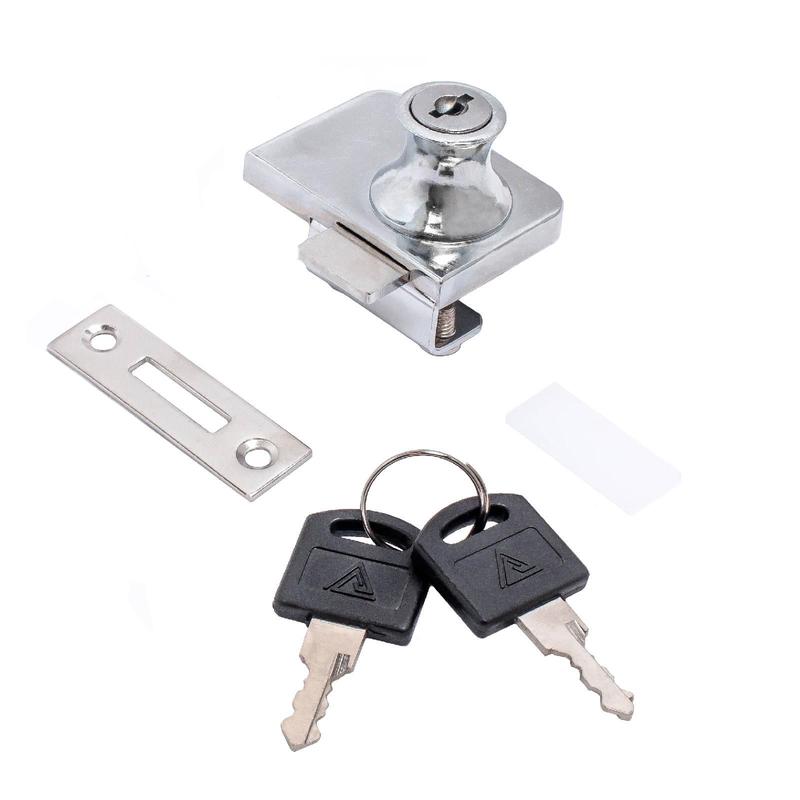 Замок мебельный 805 на 2 стекла замок Стандарт 13 902